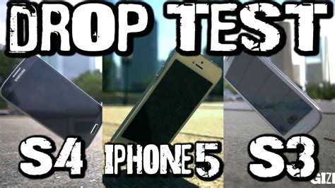 iPhone 5 vs Galaxy S3 vs Galaxy S4: Drop Test, Slide Test And 